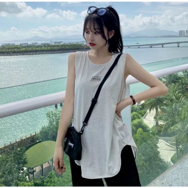 Áo ba lỗ nữ fom rộng hàng đẹp mẫu mới phong cách hàn quốc giá rẽ hot hit kiểu dáng thời trang sành điệu