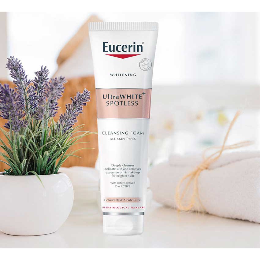 Sữa Rửa Mặt Làm Trắng Giảm Thâm Nám Eucerin Ultra White+ Spotless Cleansing Foam 150g