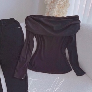 ÁO TRỄ HỞ VAI NỮ TAY DÀI GB ALOHASHOP91