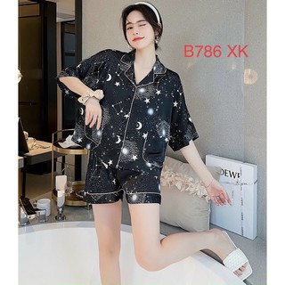Pijamma cánh dơi, tay lỡ lụa cao cấp