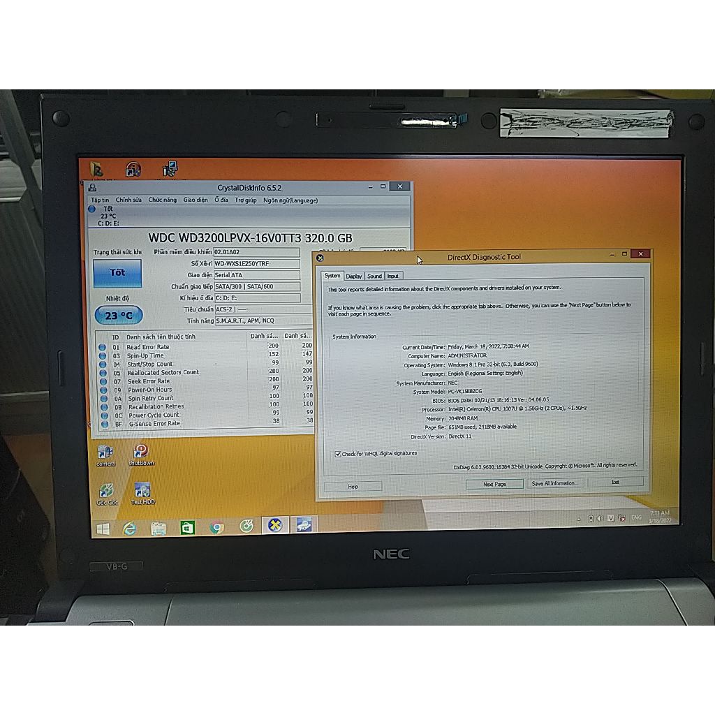 Laptop Nec Pc Vk15ebzcg Shopee Việt Nam