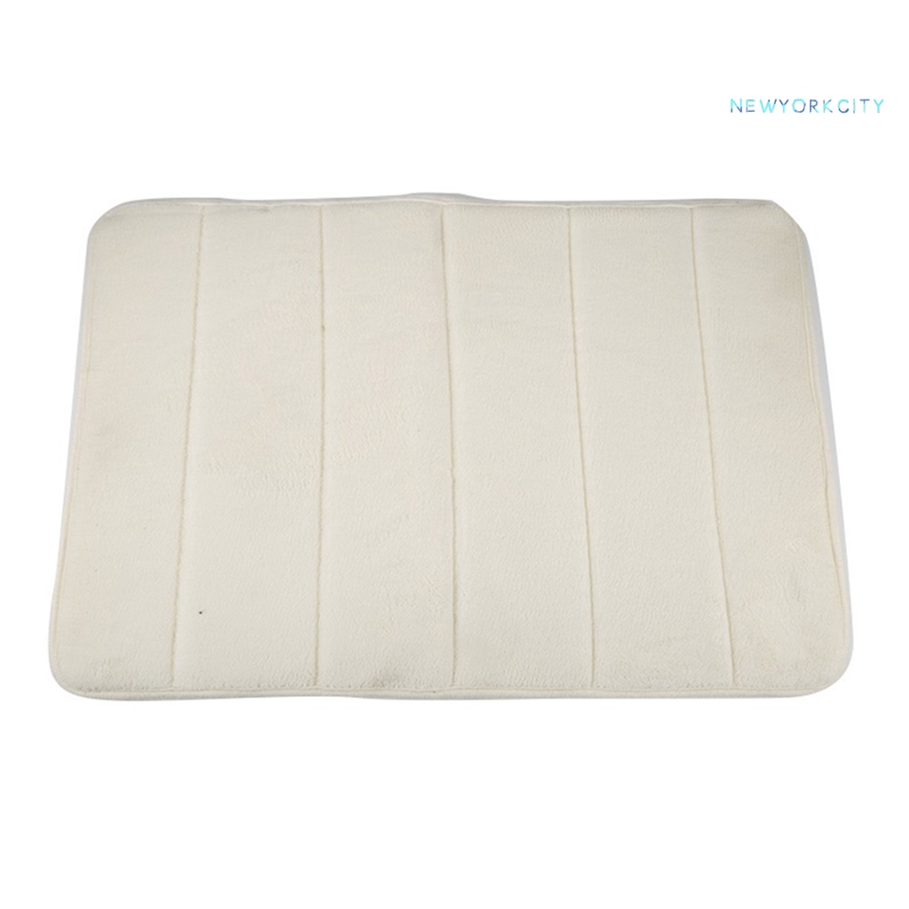 Thảm Lót Sàn Nhà Vệ Sinh Bằng Memory Foam Dày Dặn Chống Trượt Tiện Dụng Cho Spa