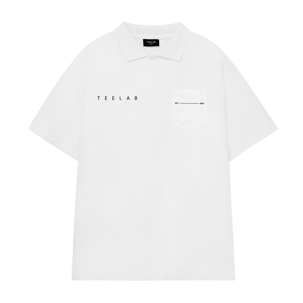 Áo Polo Teelab Local Brand Unisex Basic Logo AP013