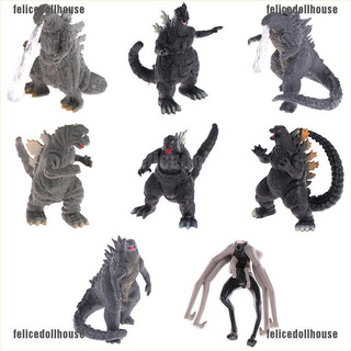 Bộ 8 mô hình đồ chơi godzilla vs kong