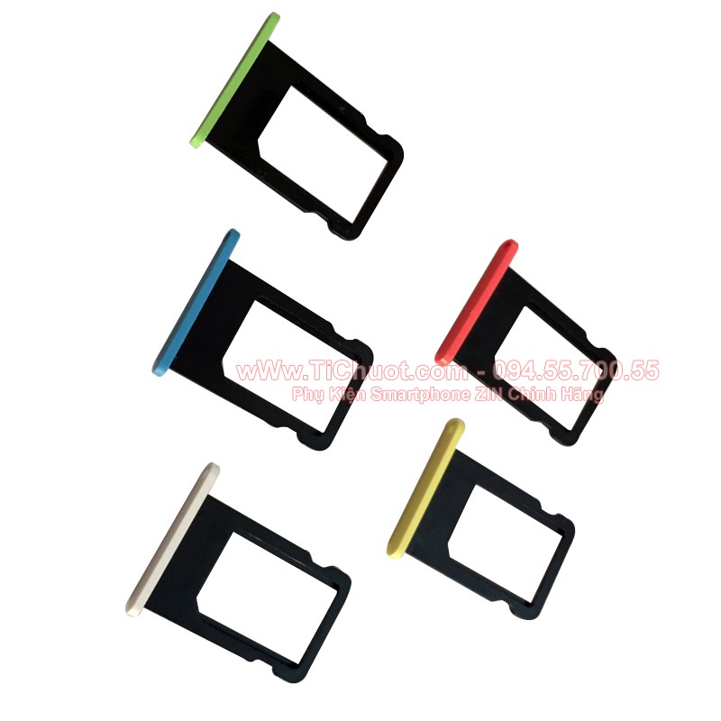 Khay Sim iPhone 5c ZIN Trùng Màu Máy