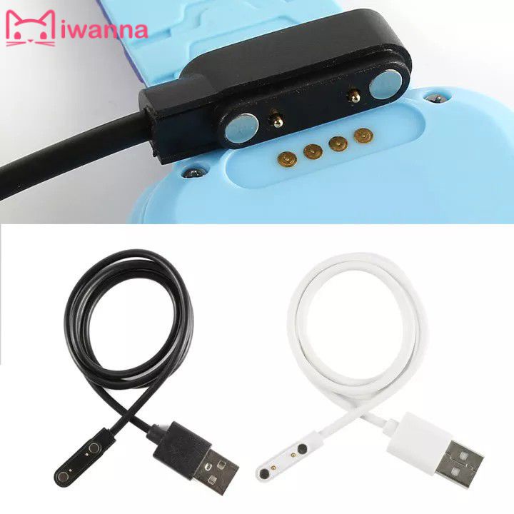 Q12 Dây Sạc Cáp 50Cm Usb Chống Nước Adapter Sạc Cho Đồng Hồ Thông Minh Q12/s12/S2 VN