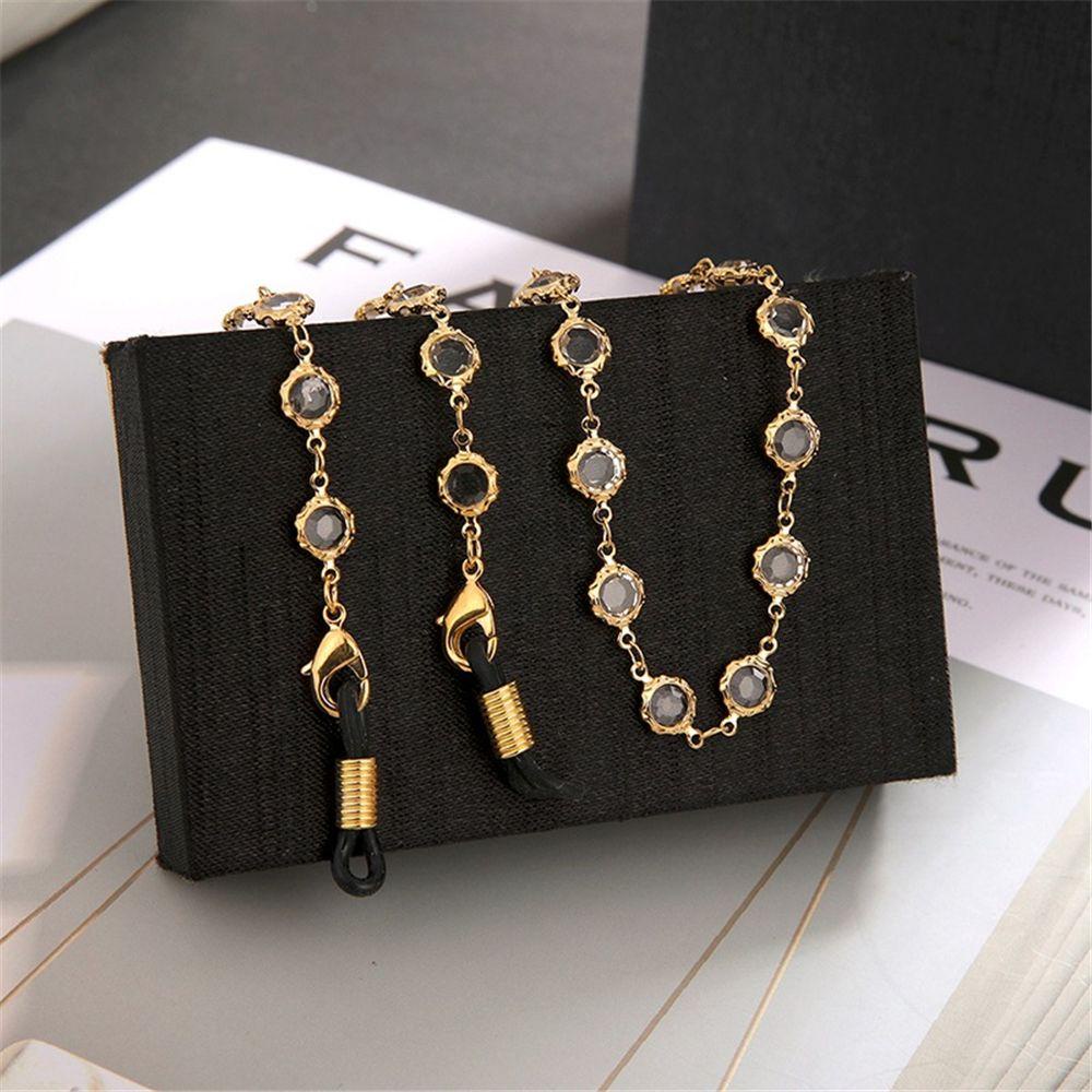 Dây Đeo Mắt Kính Đính Hạt Đơn Giản