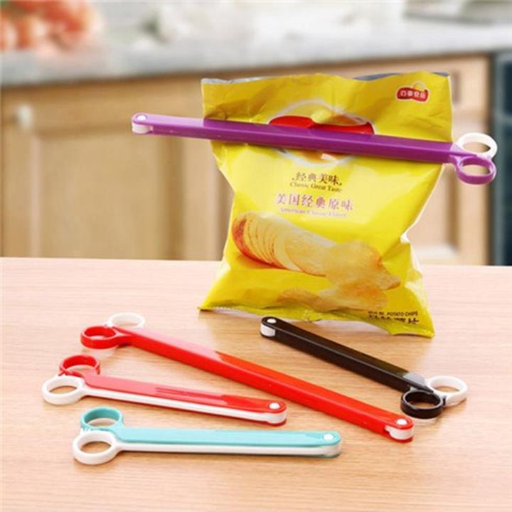 Combo 5 kẹp miệng túi hình cây kéo chống khuẩn - BX0964