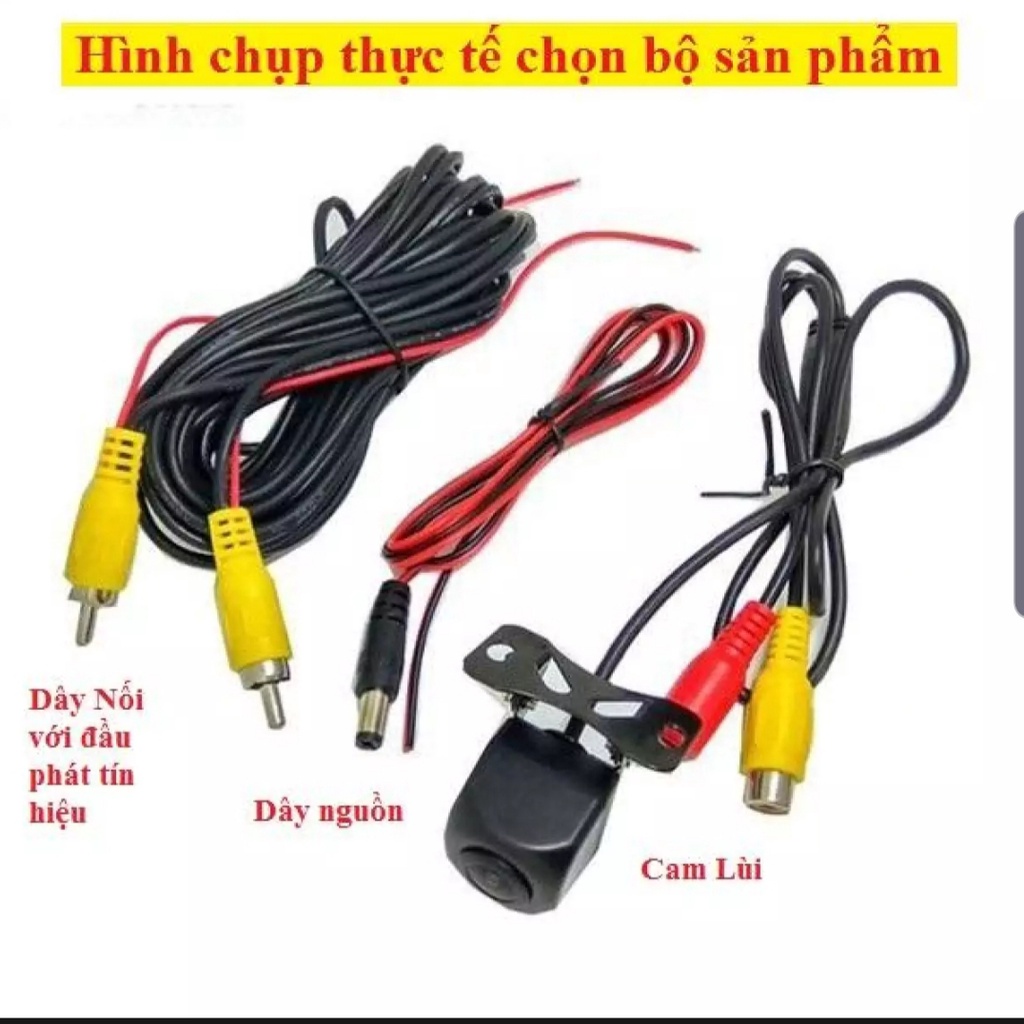 Camera lùi AHD độ phân giải Full HD 720p tích hợp màn hình android, kết nối dễ dàng phù hợp với mọi loại xe