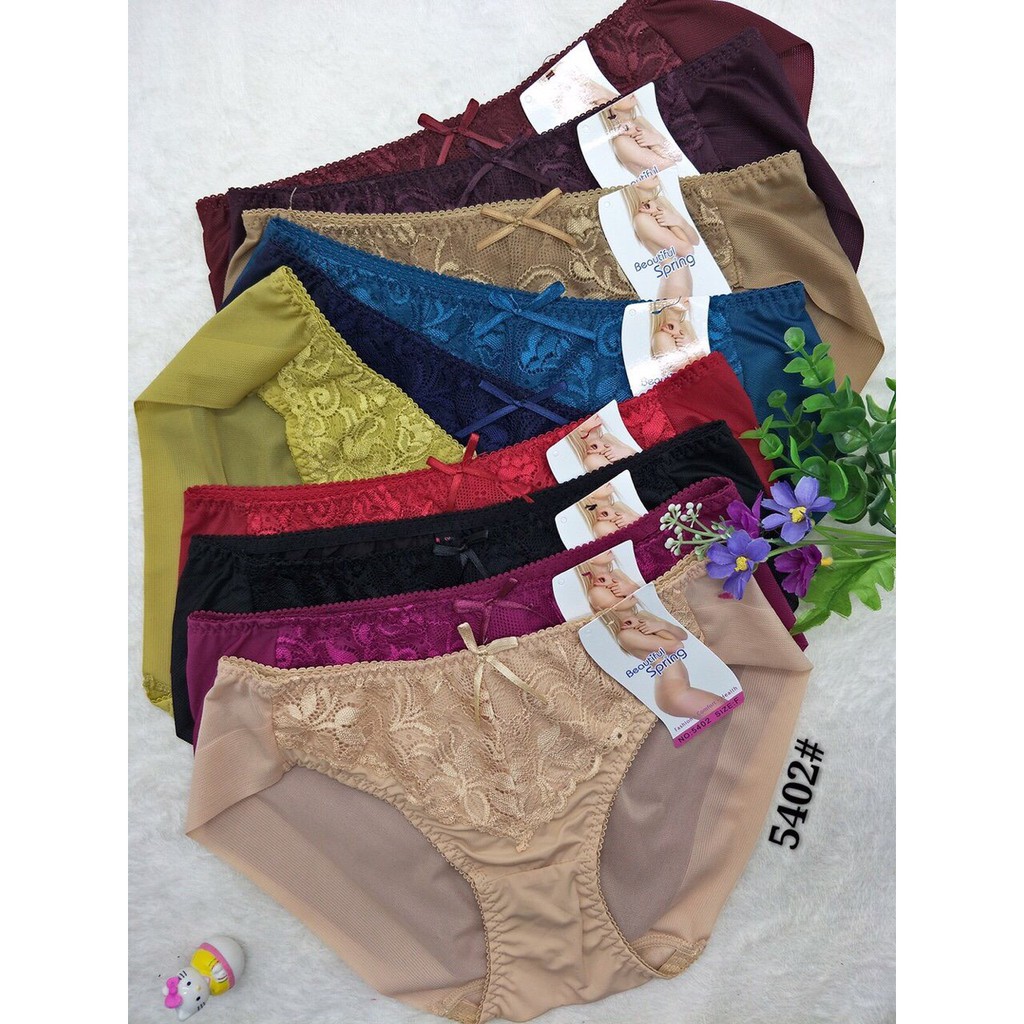 Quần Lót Nữ - 5 Quần Ren Thun Lạnh - Mã 5402 | BigBuy360 - bigbuy360.vn