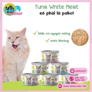 Pate mèo meowow lon 80g - thùng 24 lon mix vị