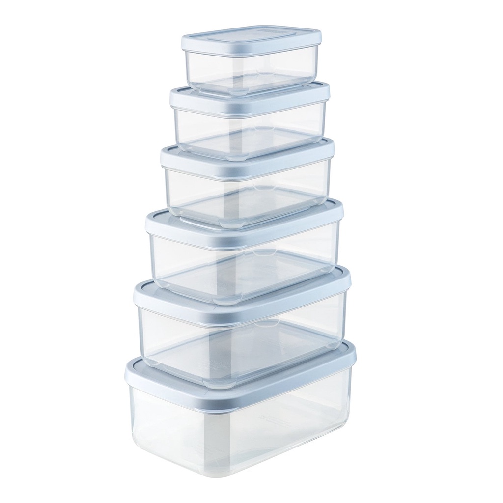 Sét 4 hộp đựng thực phẩm hình tròn Inochi _ có nắp đậy tiện dụng