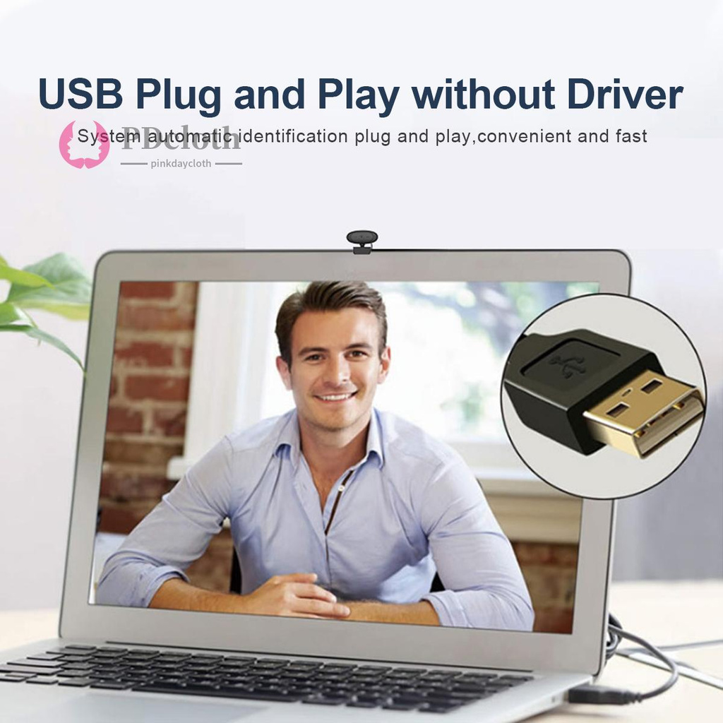Webcam 1080p Hd 2 Mega Pixel Xoay 360 Độ Kèm Micro Tiện Dụng | BigBuy360 - bigbuy360.vn