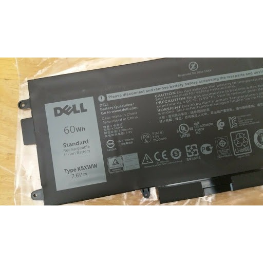 (BATTERY) PIN LAPTOP DELL 5289 (45WH [K5XWW]/ 60WH [N18GG 71TG4 725KY]) (ZIN) Latitude 5289 7389 7390 2-in-1