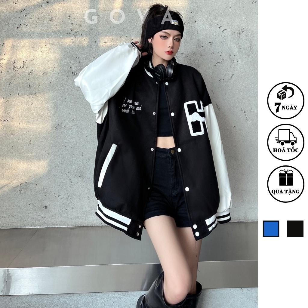 Áo Khoác Dù CHỮ H CLOUD 2 Lớp Form Rộng Nam Nữ Unisex, Áo Gió Bomber Chống Nắng Ulzzang GOVA