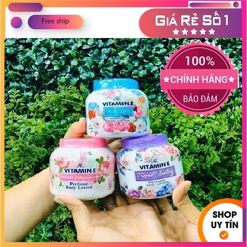 🍀🔥⭐FREE SHIP - HÀNG NỘI ĐỊA THÁI💥💥🌸KEM DƯỠNG THỂ TRẮNG DA - HƯƠNG NƯỚC HOA TOÀN THÂN AR Vitamin E PERFUME Body Lotion