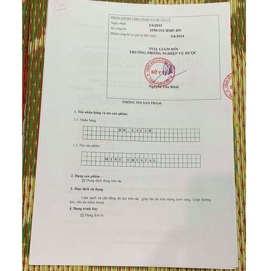 Toner Tinh Thể Bạc Hà lamer drlacir - Co Nhỏ Lỗ Chân Lông Và Cân Bằng Độ Ẩm | BigBuy360 - bigbuy360.vn