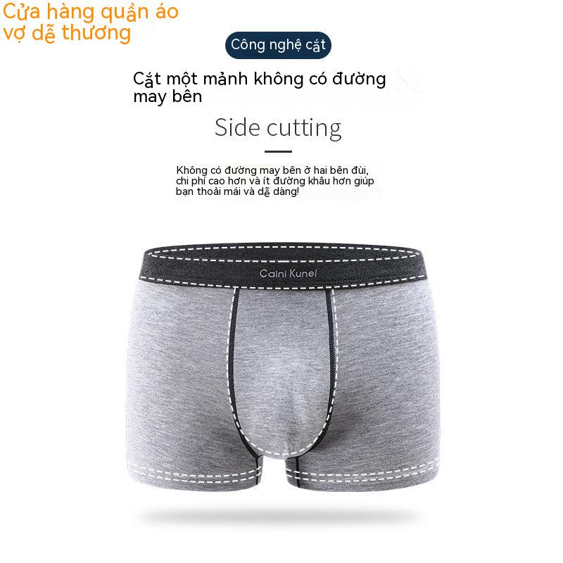 [C > H Ng Qu > N MAO China Bi > M > Quần Lót Boxer Modal Boxer Thoáng Khí Thoải Mái Cho Nam