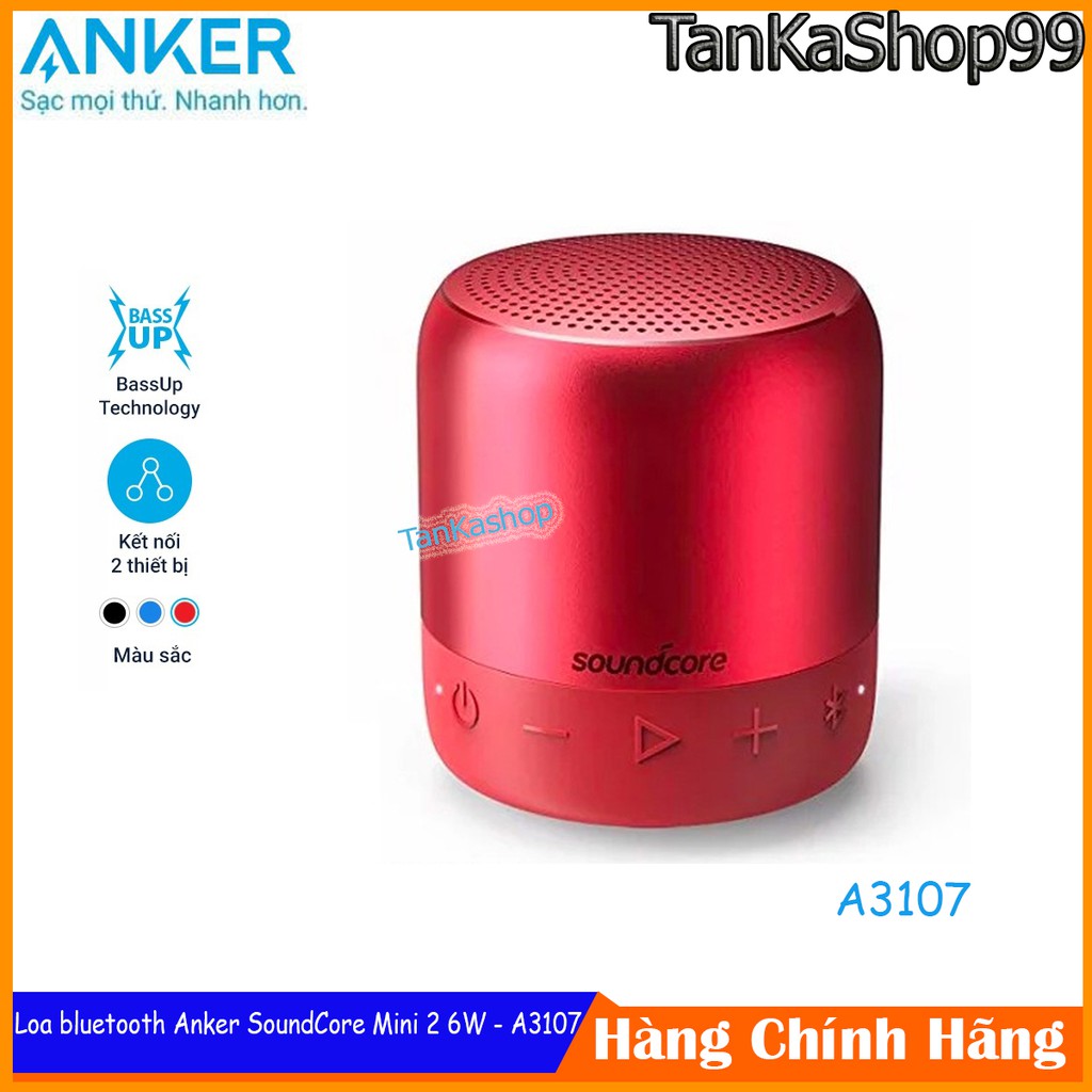 Loa bluetooth Anker SoundCore Mini 2 6W - A3107