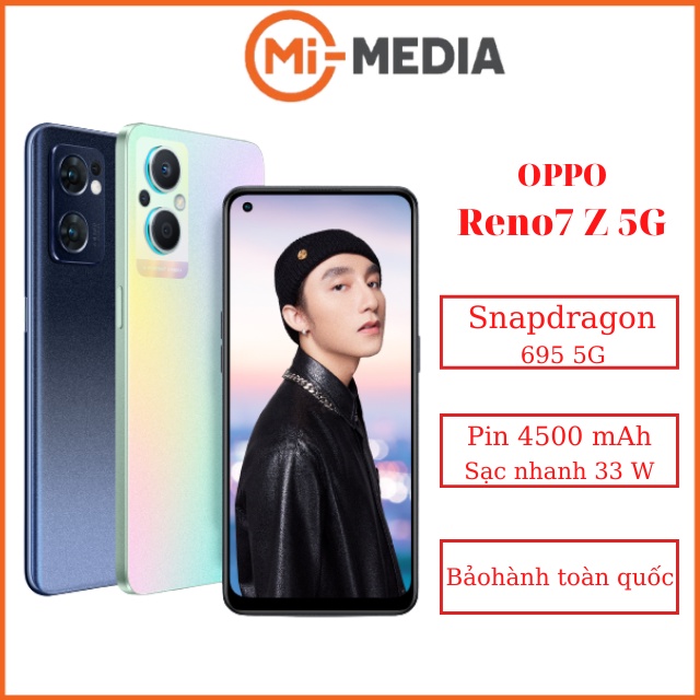 Điện thoại OPPO Reno7z 5G chính hãng bảo hành toàn quốc
