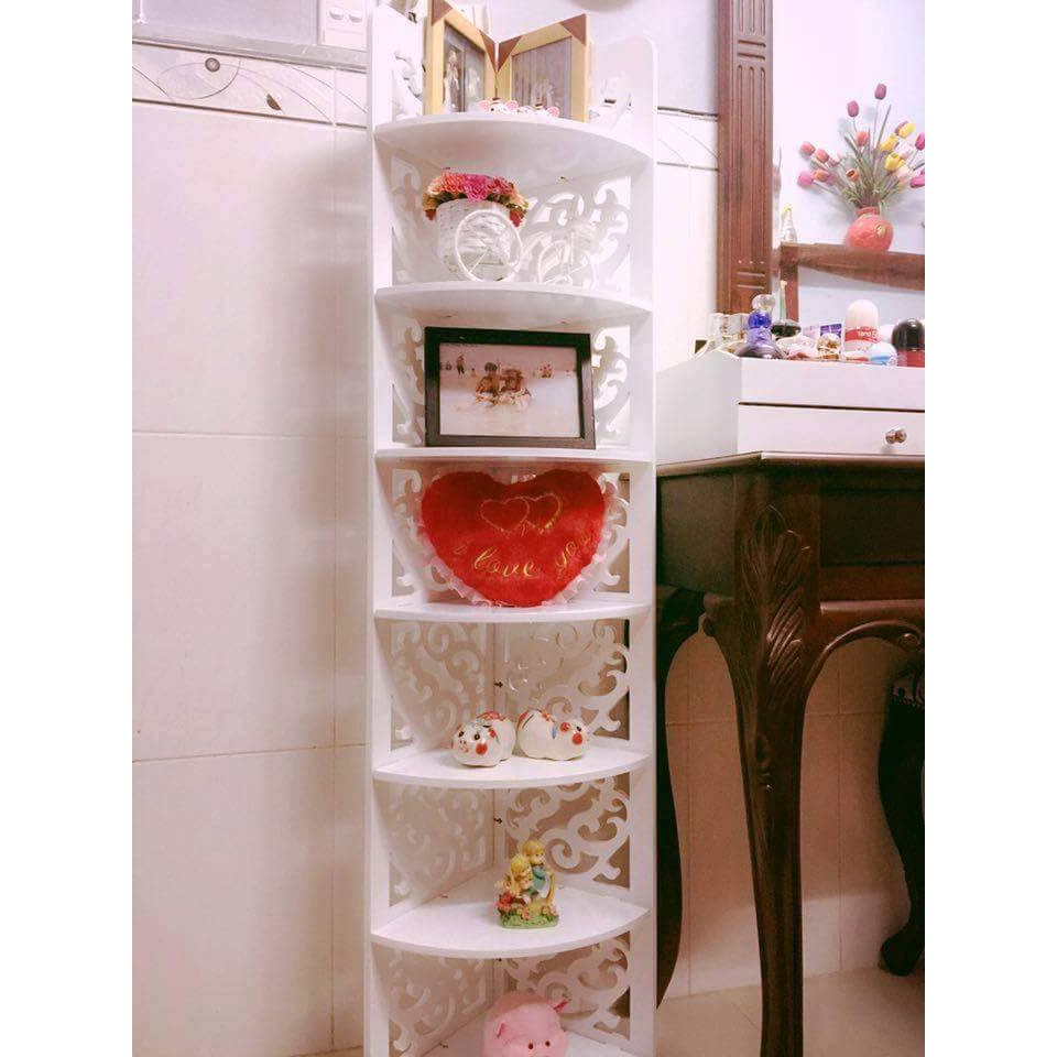 [ RẺ VÔ ĐỊCH] Kệ góc nhà tắm chống nước hiện đại 7 tầng IG154-157 | BigBuy360 - bigbuy360.vn