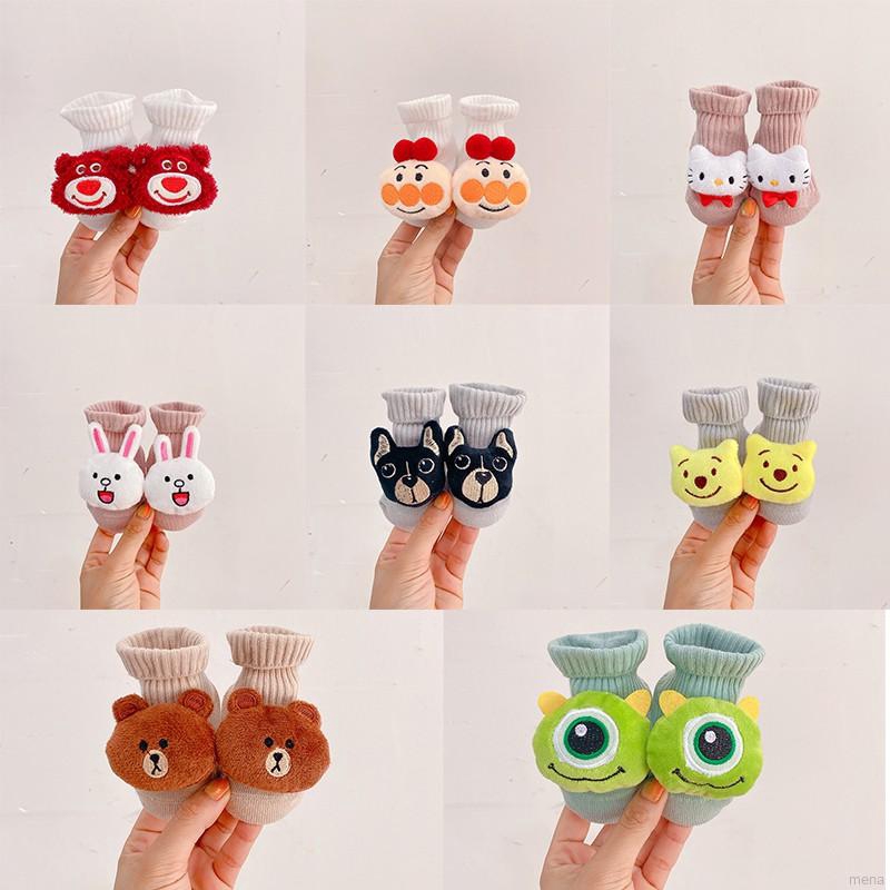 Vớ hoạt hình chống trượt dễ thương cho bé