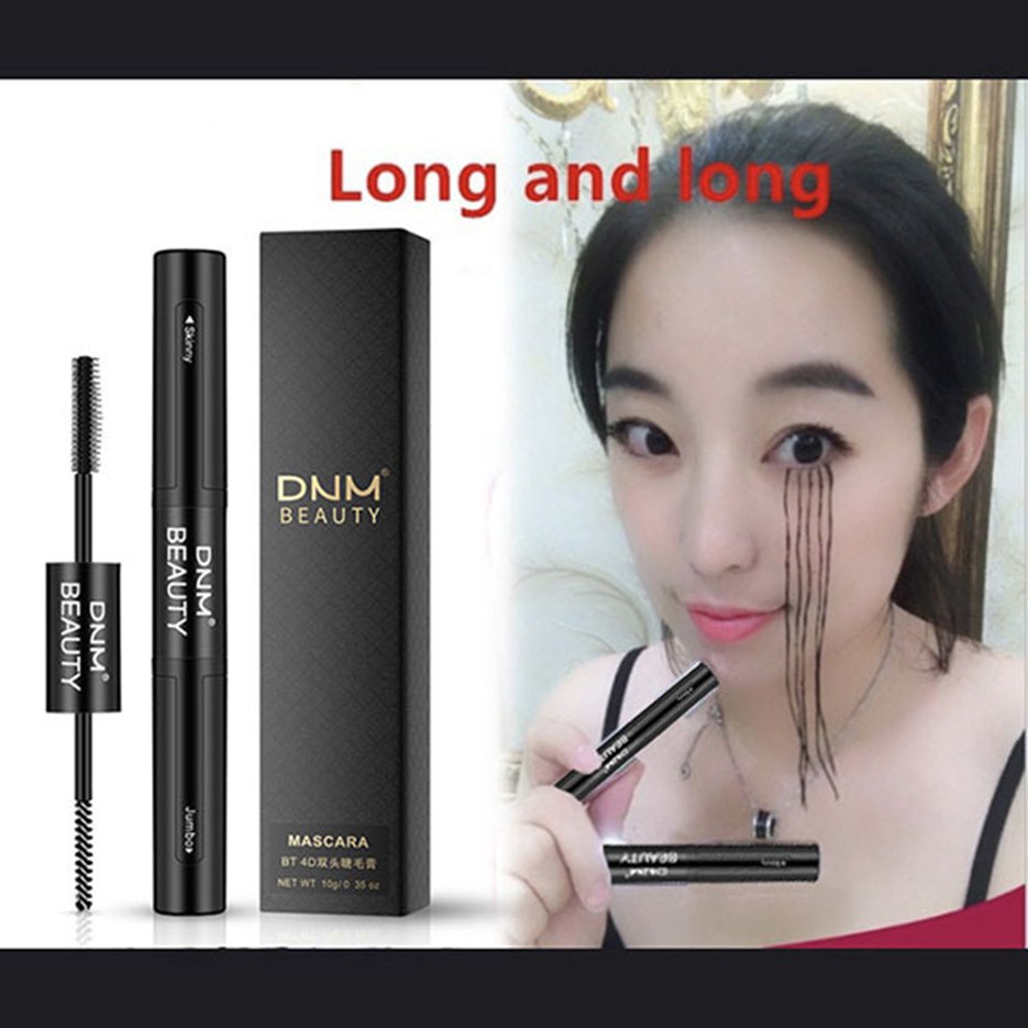 Mascara DNM 4D 2 đầu màu đen giúp kéo dài mi kết cấu mềm mại chống nước | BigBuy360 - bigbuy360.vn