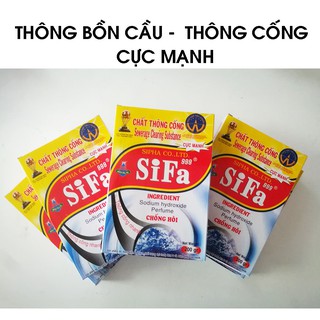 Bột thông tắc cống Sifa siêu mạnh 200gr