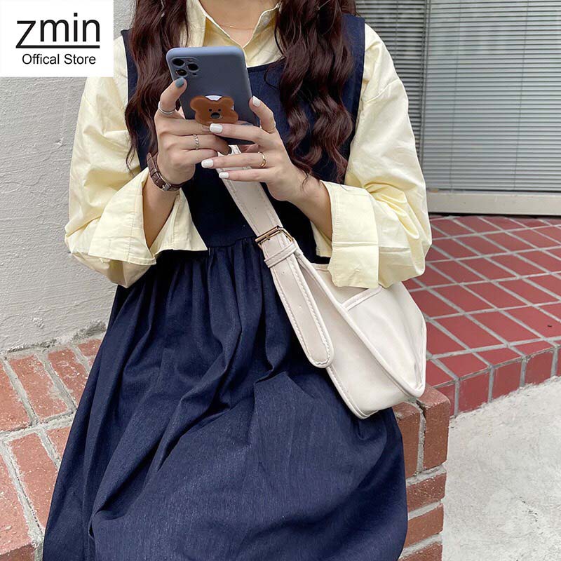 Túi xách nữ đeo chéo thời trang Zmin, chất liệu da cao cấp phong cách ulzzang - T066