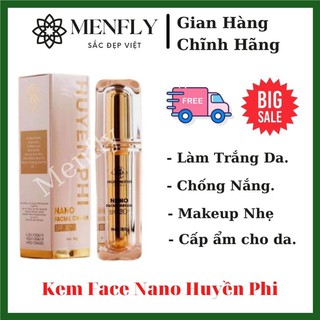 Kem Face Nano Huyền Phi dưỡng da trắng hồng hoàn hảo, Dưỡng ẩm cho da, Đẩy lùi các hắc tố melanin và làm mờ thâm nám