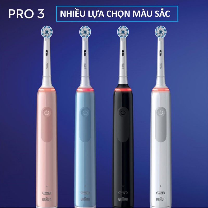 Bàn chải điện Oral-B pro 3 3000 - Hàng Pháp