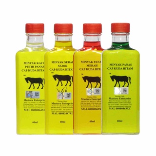 Dầu Nóng Xoa Bóp Hiệu Con Ngựa Malaysia