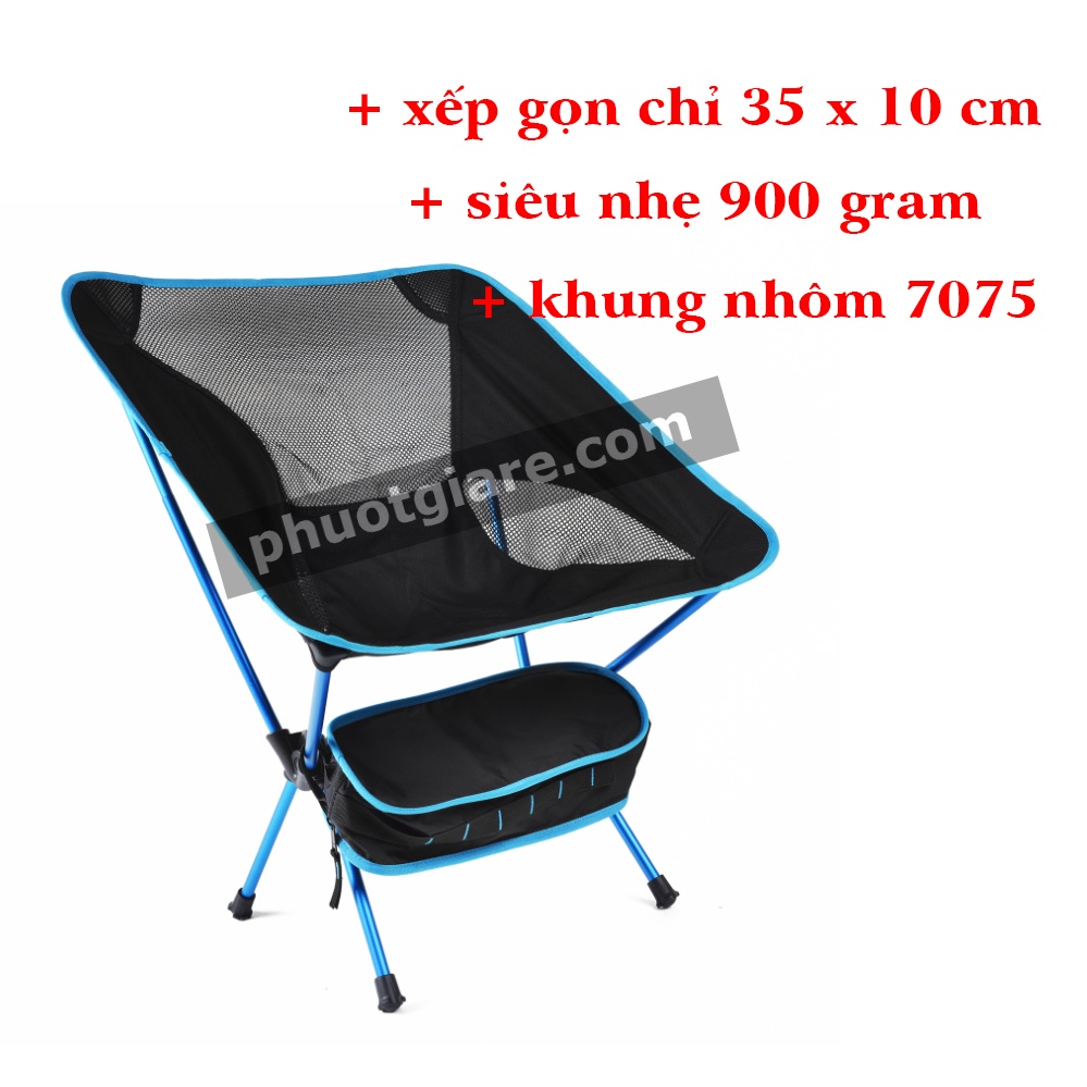 Mặt vải ghế khung nhôm cắm trại