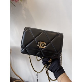Túi đeo chéo Chan Woc SP quai xích size 20 Fullbox nam châm/Túi xách Chan Woc SP da lì box nam châm size 20