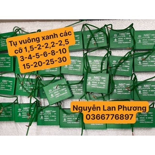 Tụ vuông xanh nsc