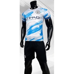 Quần áo DK Man City Trắng biển