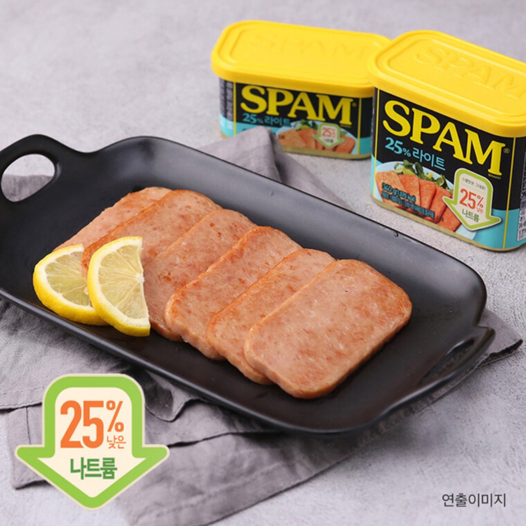 Thịt hộp Spam Classic &amp; Mild CJ Hàn Quốc 200g, 340g