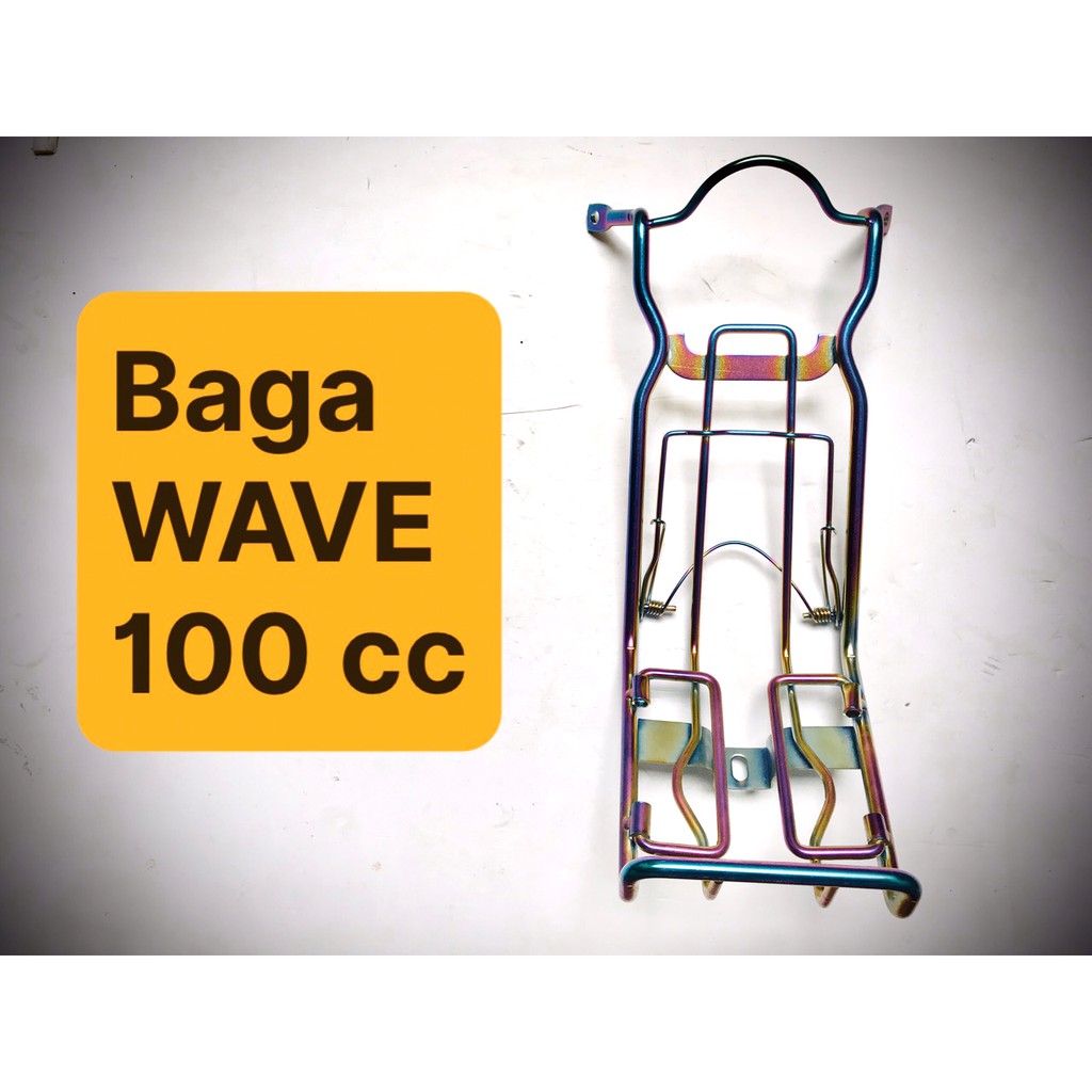 [CÓ VIDEO] Baga WAVE 100 cc ( gồm WAVE S RS , WAVE A trừ Wave a đời 2005 trở về trước) MÀU TITAN