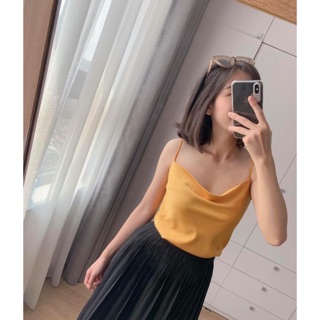 Áo dây lụa cổ đổ Siêu hot
