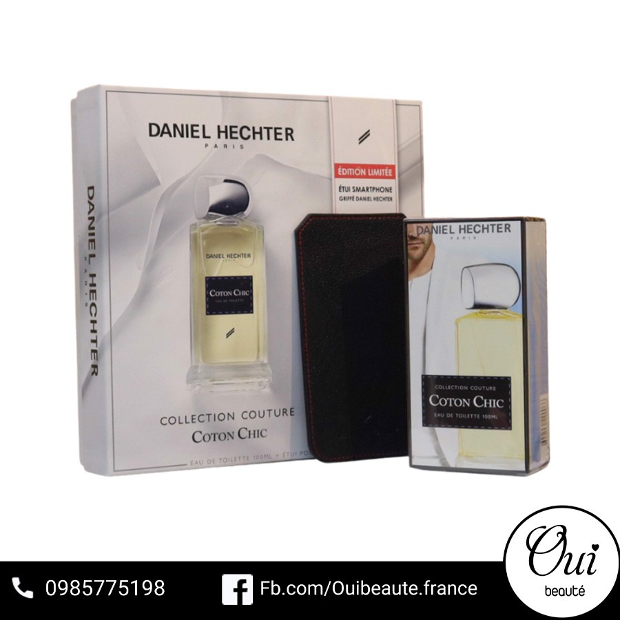 Set nước hoa nam Daniel Hechter tặng bao da điện thoại Ouibeaute | Thế Giới Skin Care