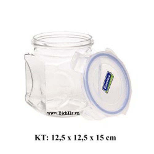 Hũ thủy tinh GLASSLOCK 1500ml IP591