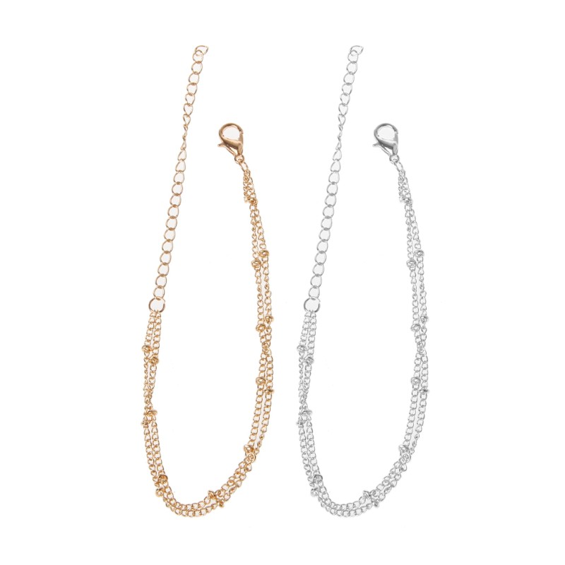 MINIMAL Vòng Tay Mạ Vàng Sang Trọng Cho Nữ