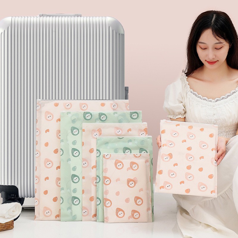 Set 5 túi đựng đồ du lịch tiện lợi khóa zip