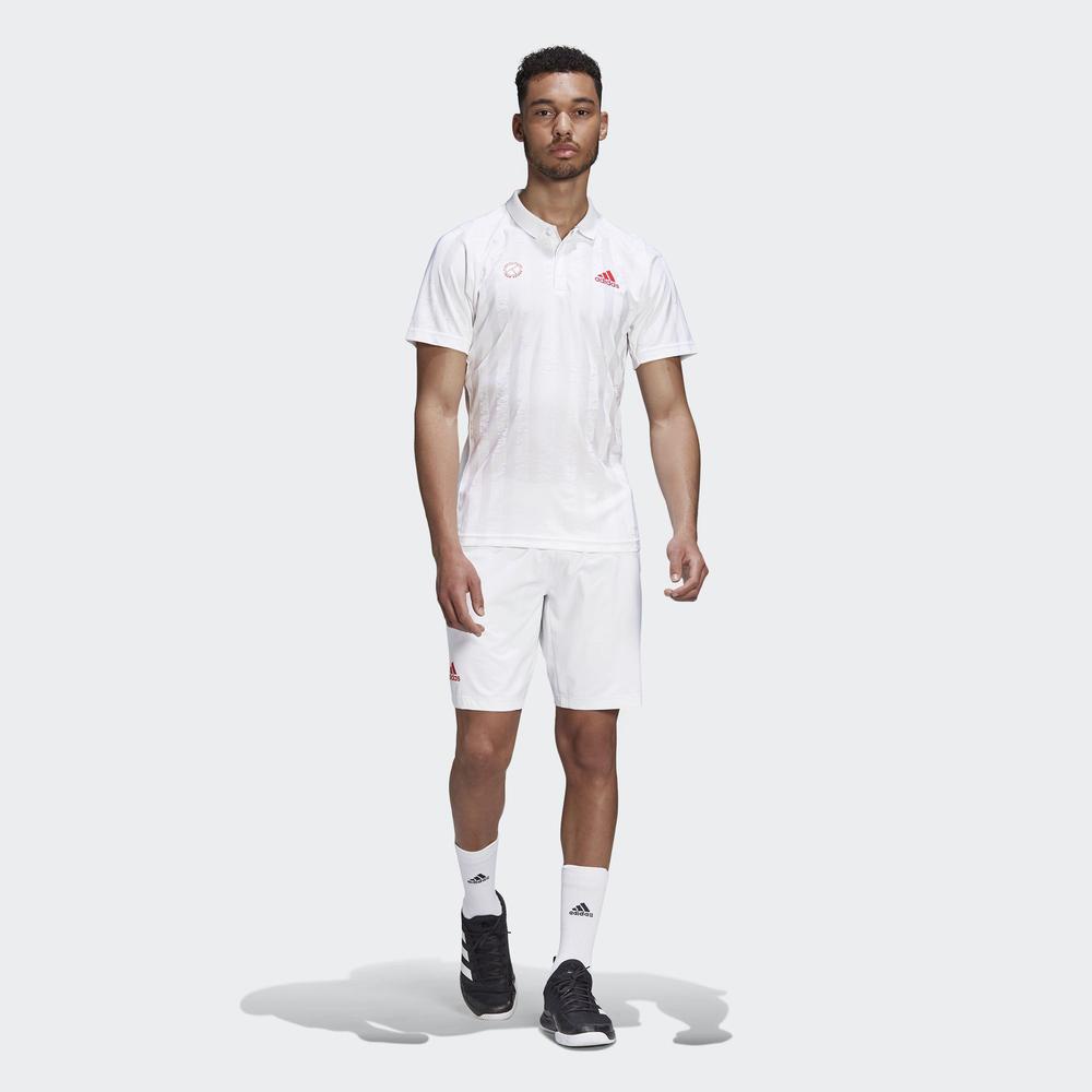 Quần Ngắn adidas TENNIS Nam ERGO TENNIS SHORTS ENGINEERED Màu trắng FR4319