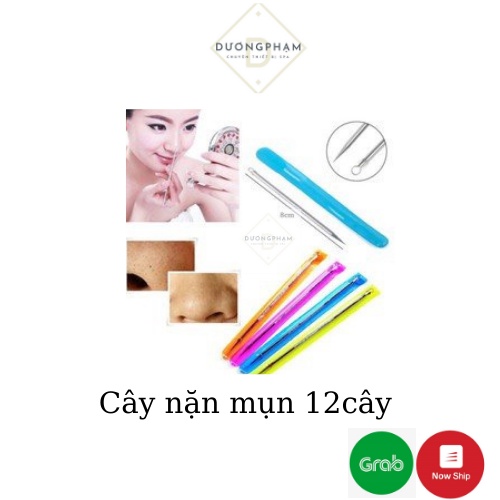 Cây Nặn Mụn 2 Đầu (vỉ 12 cây)