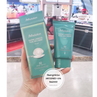 KEM CHỐNG NẮNG JM SOLUTION MARINE LUMINOUS PEARL SUN CREAM 50ml