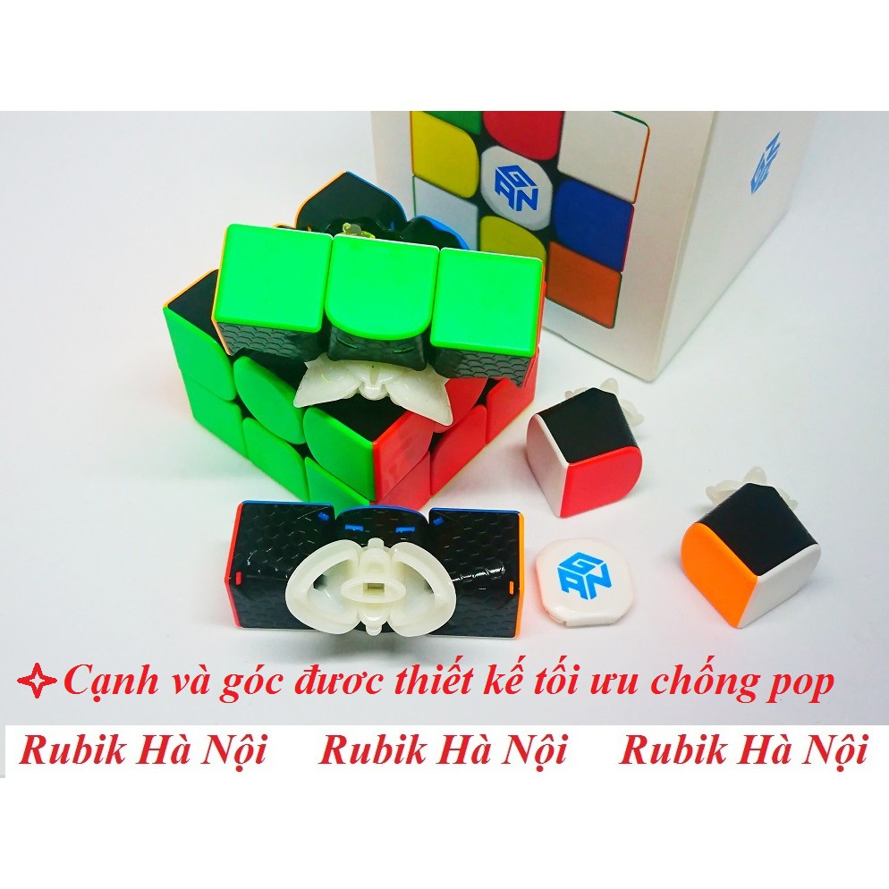 Rubik 3x3. Gan 356 RS 2020 Cao Cấp Stickerless/Có Nam Châm