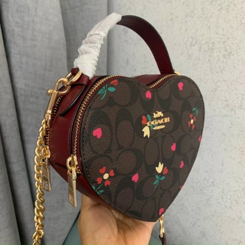 📛RẺ VÔ ĐỊCH📛TÚI COAH TIM MỚI SIÊU ĐẸP