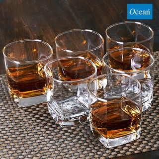 [FreeShip Extra] Bộ 6 Cốc Thủy Tinh Lùn Plaza Ocean Cỡ nhỏ - B11007 - 195ml