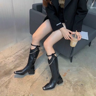 Boot da phối xích mũi kim loại [ Hàng order ]